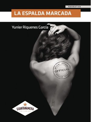 cover image of La espalda marcada
